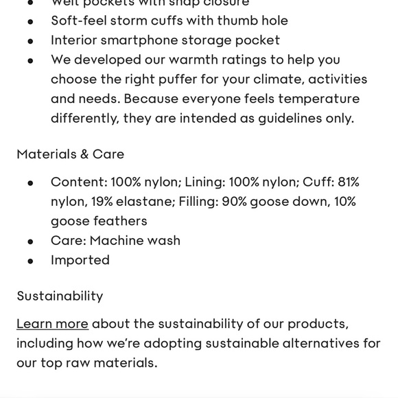 TNA Super Puff in crinkle tech - BLUE - Picture 5 of 9